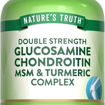 Nature's Truth Glucosamine Chondroitin MSM Complex 90 Caplets